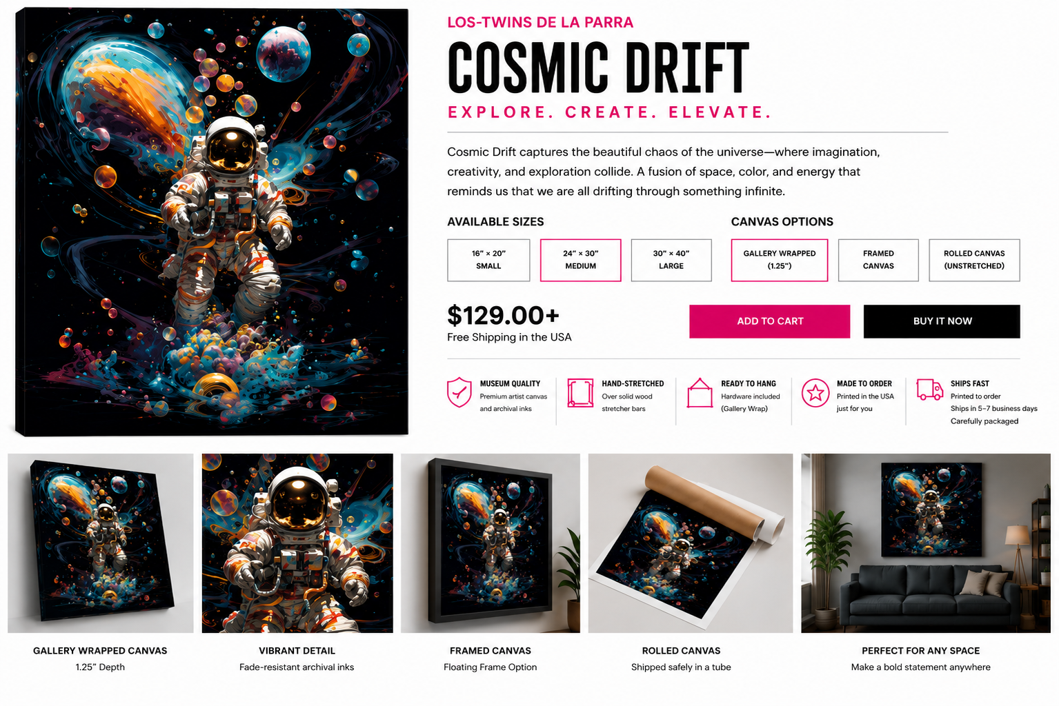 Cosmic Drift