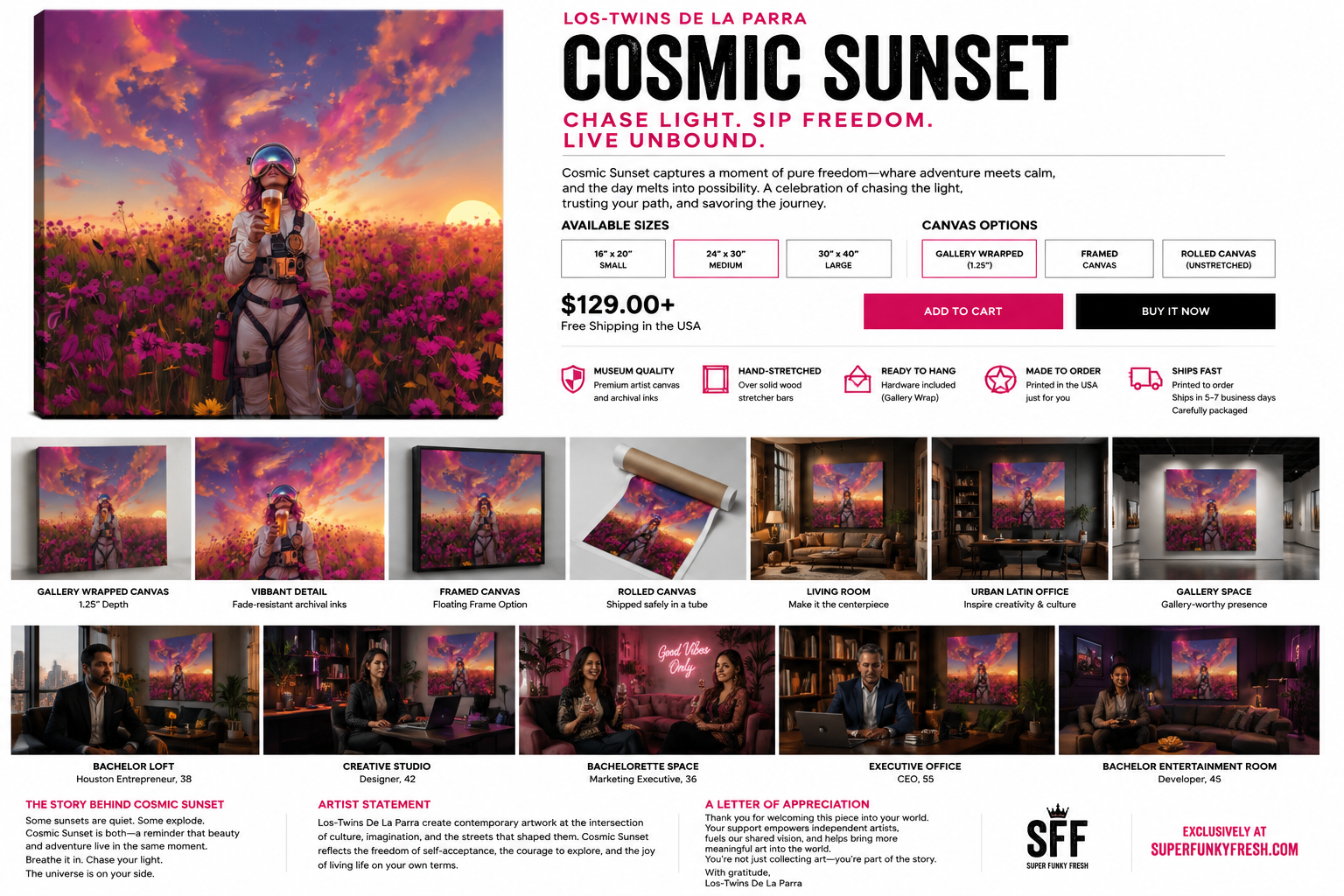 Cosmic Sunset