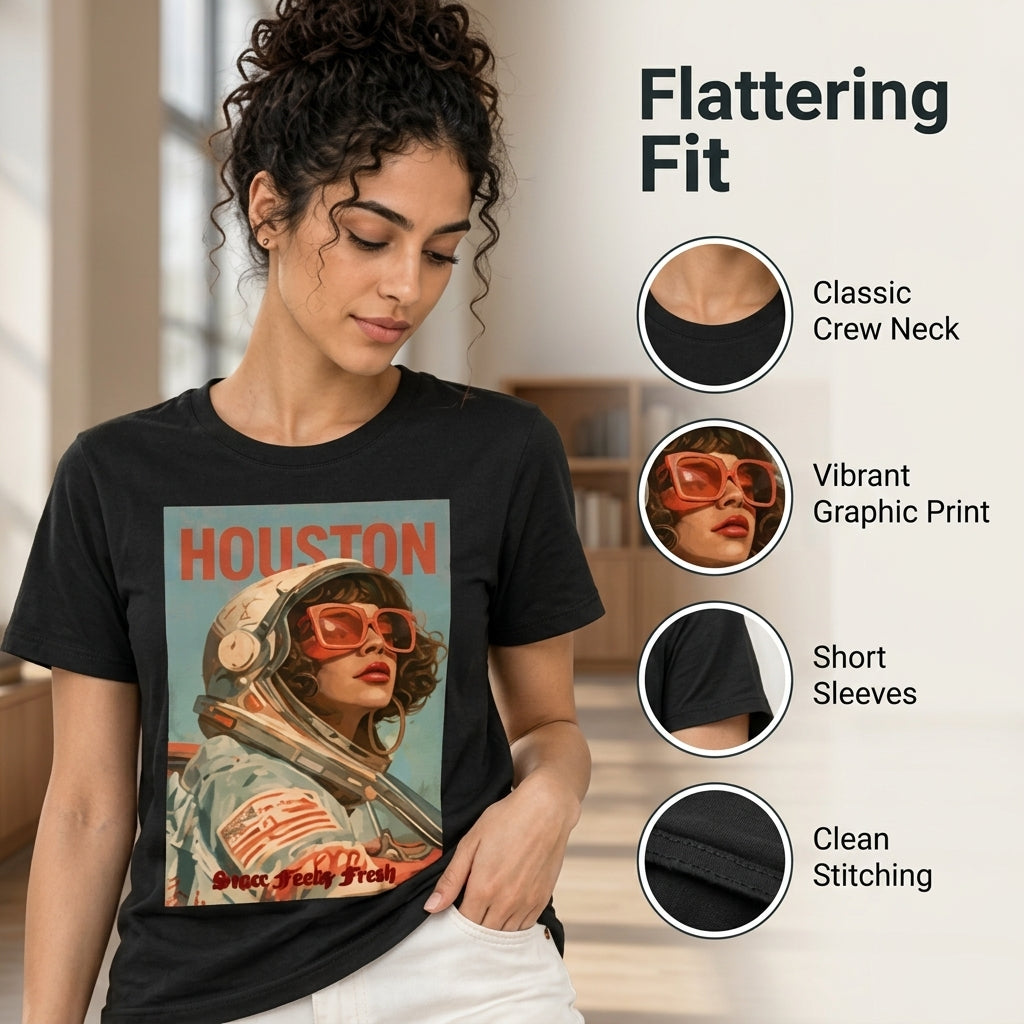 Houstons T-Shirt Printed in USA