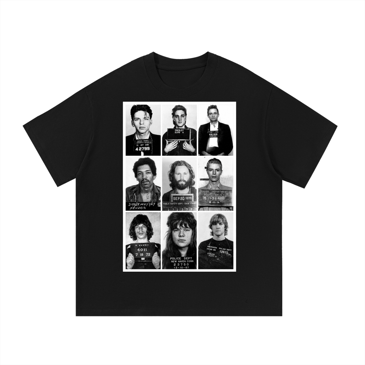Rock and Roll Lineup Cotton T-Shirt