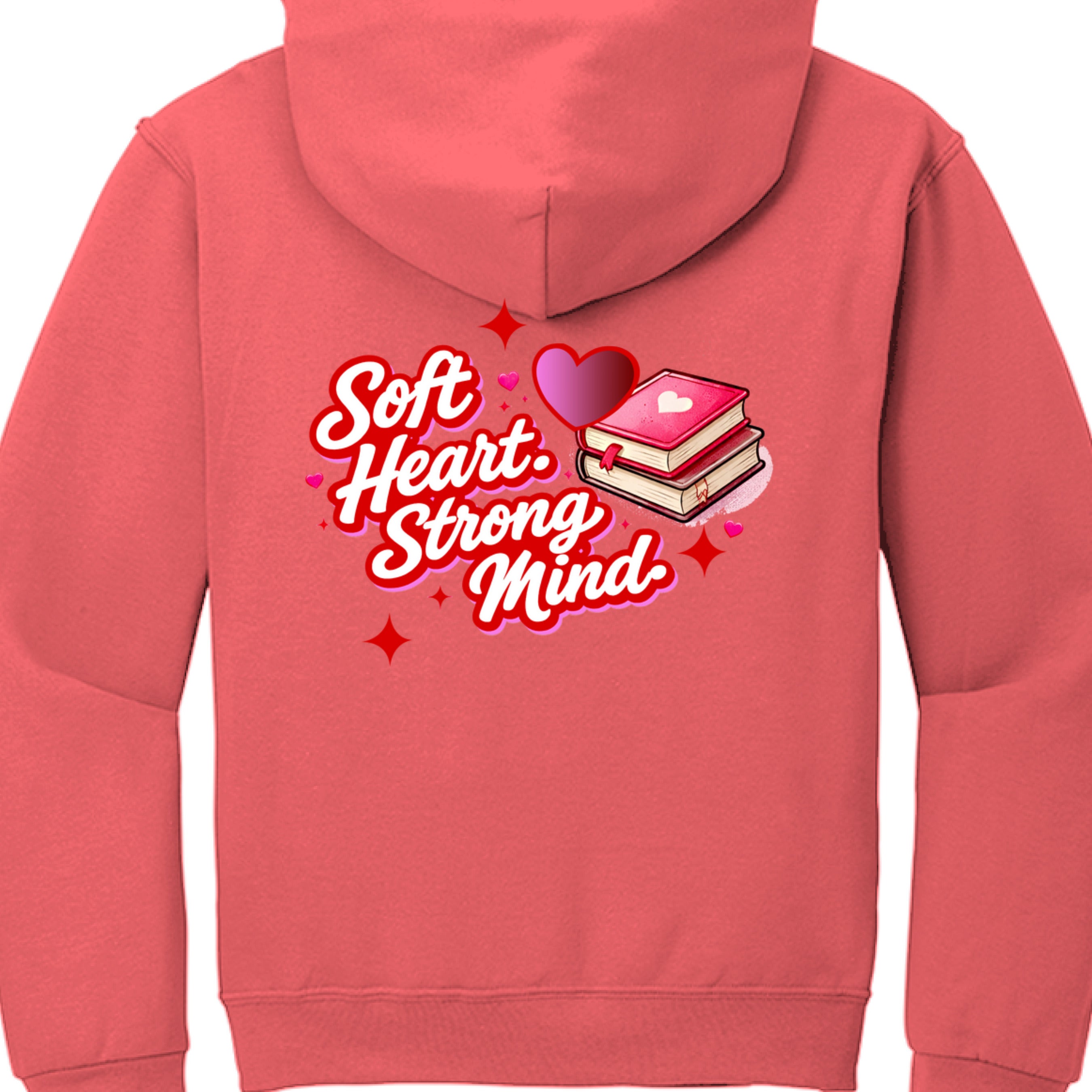 Retro Heather Coral - BACK