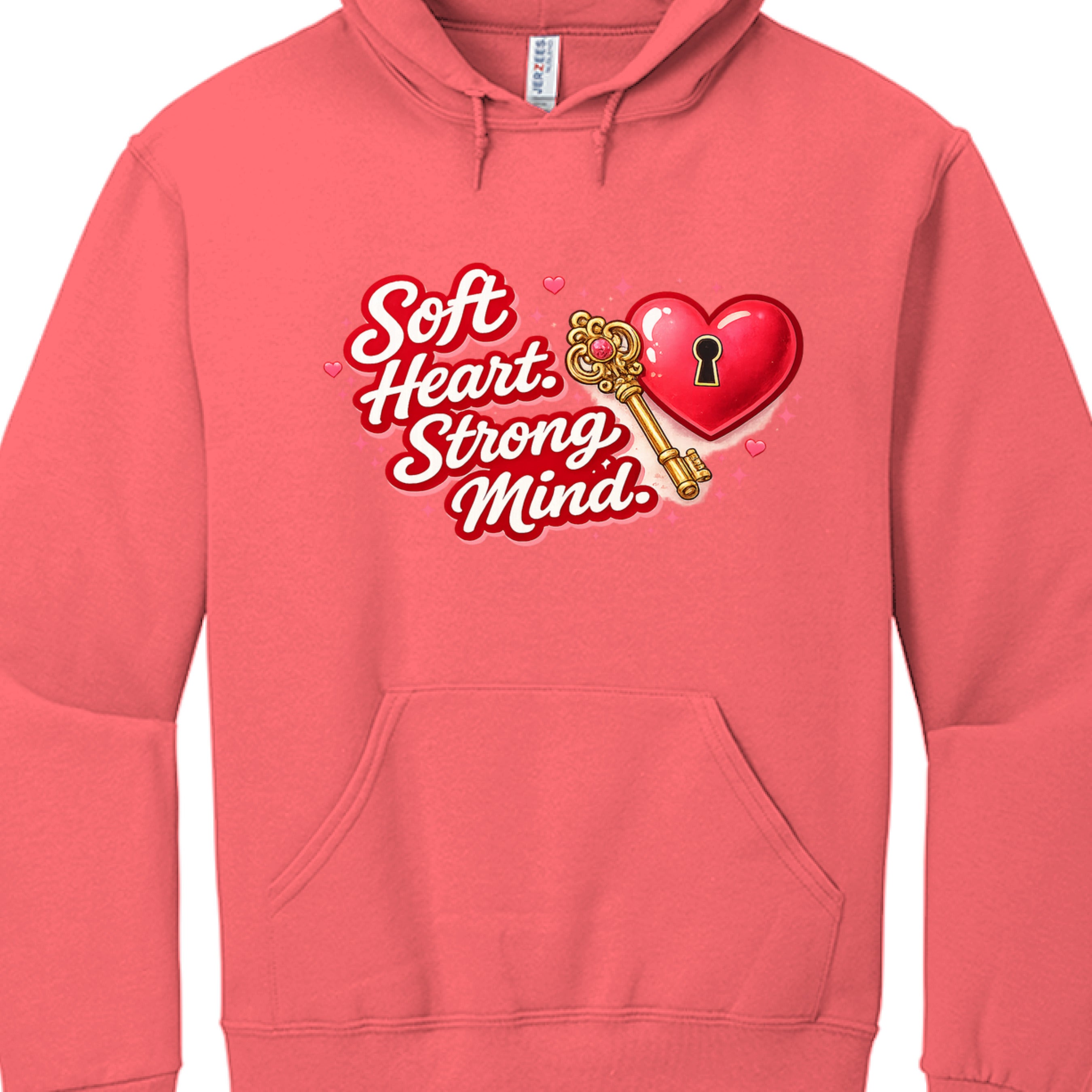 Retro Heather Coral - FRONT