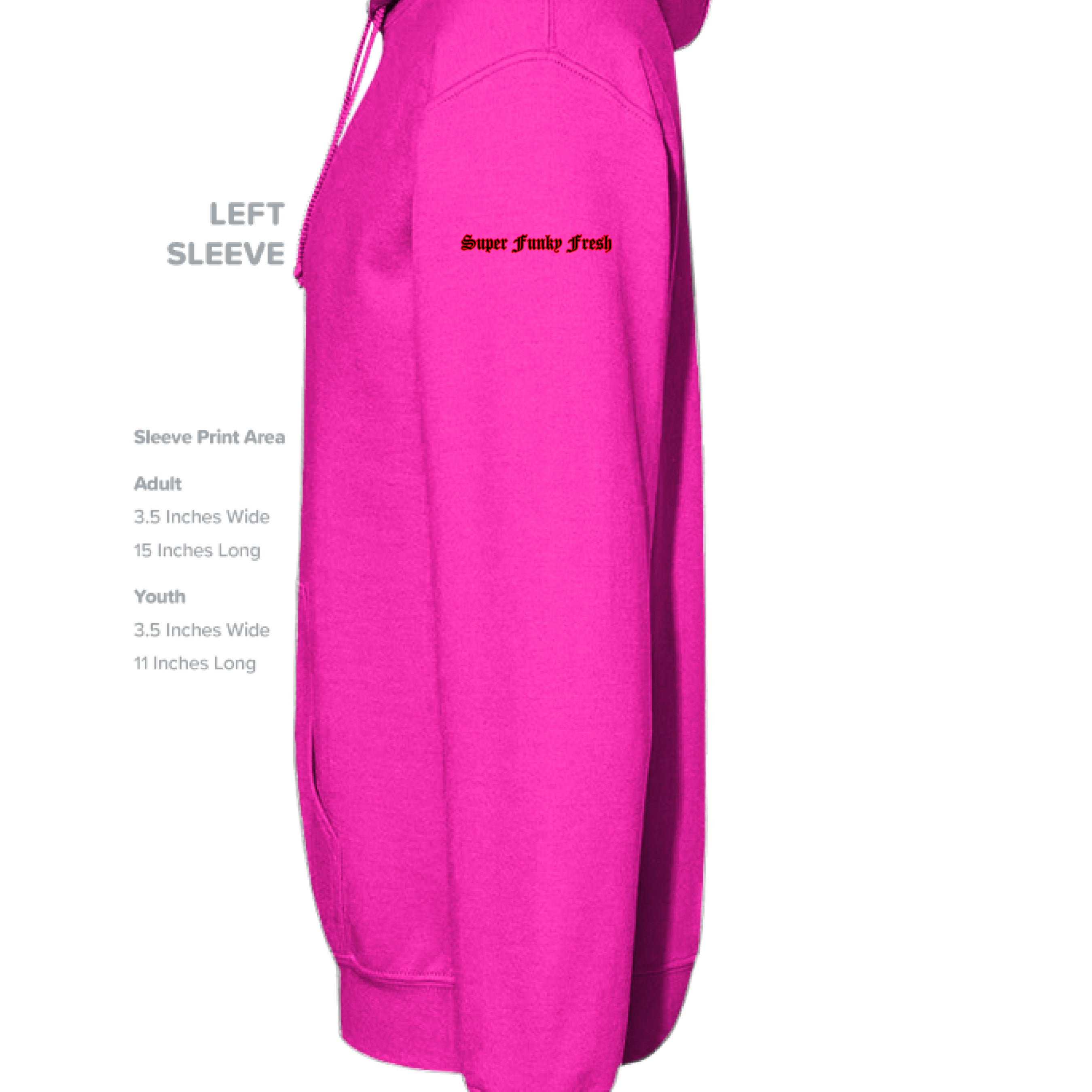 NEON PINK - SLEEVE_LEFT